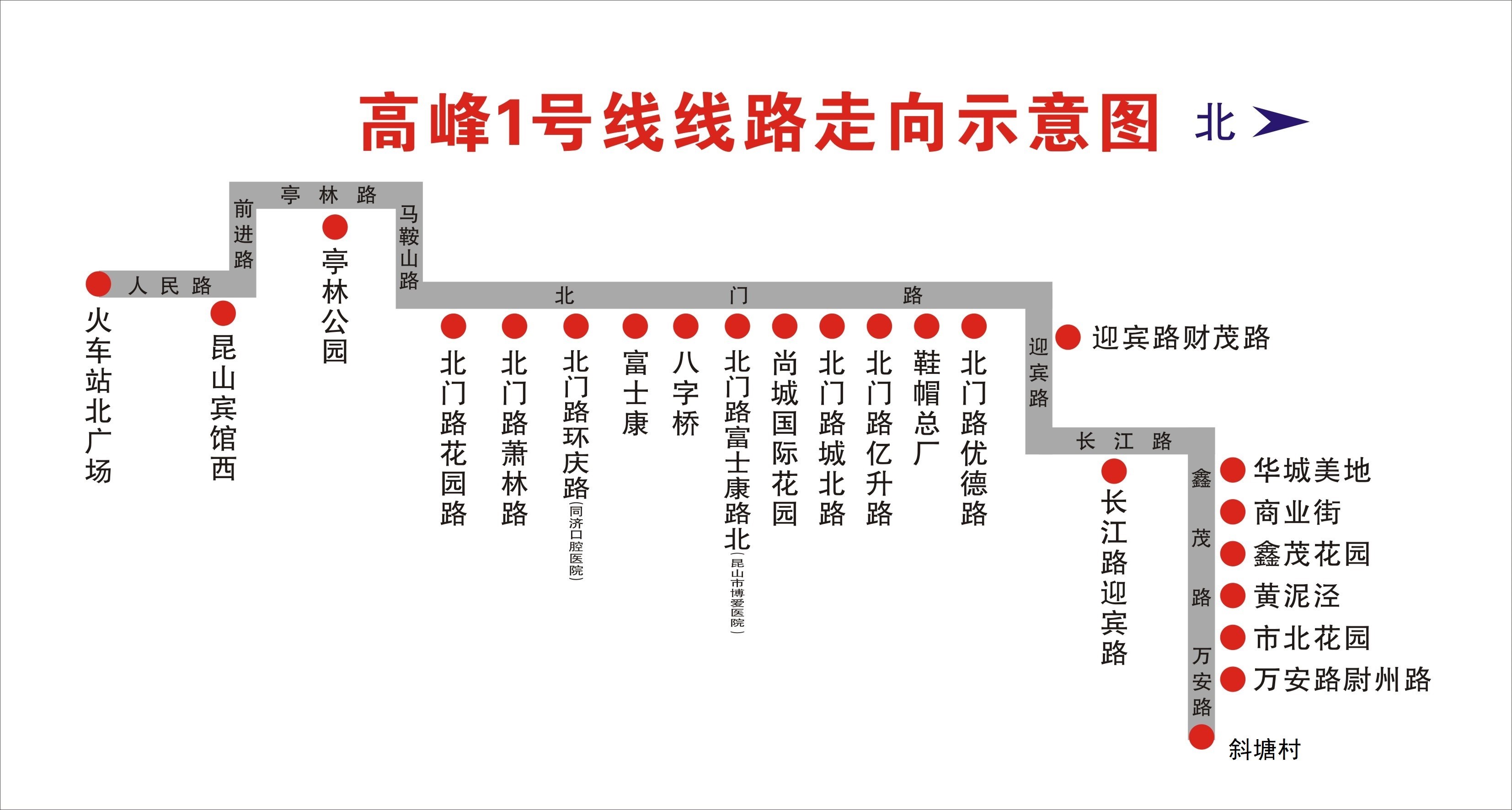 關(guān)于開通高峰1號線的通告.jpg
